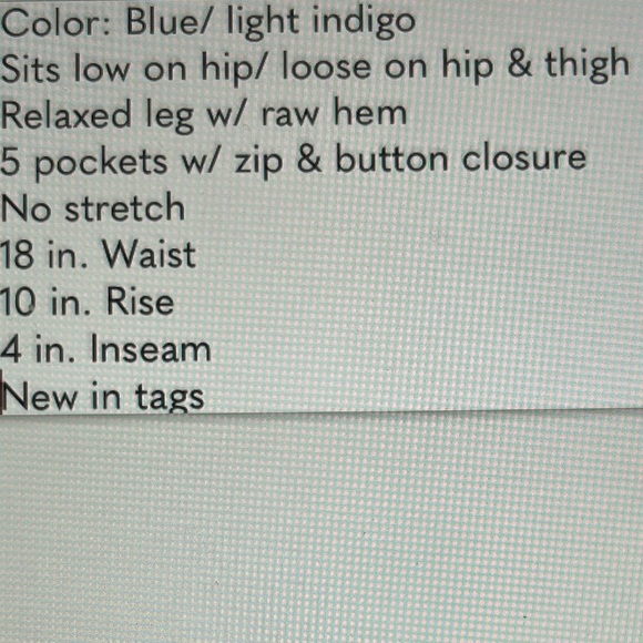 Gap Low Rise Denim Shorts - Picture 10 of 10